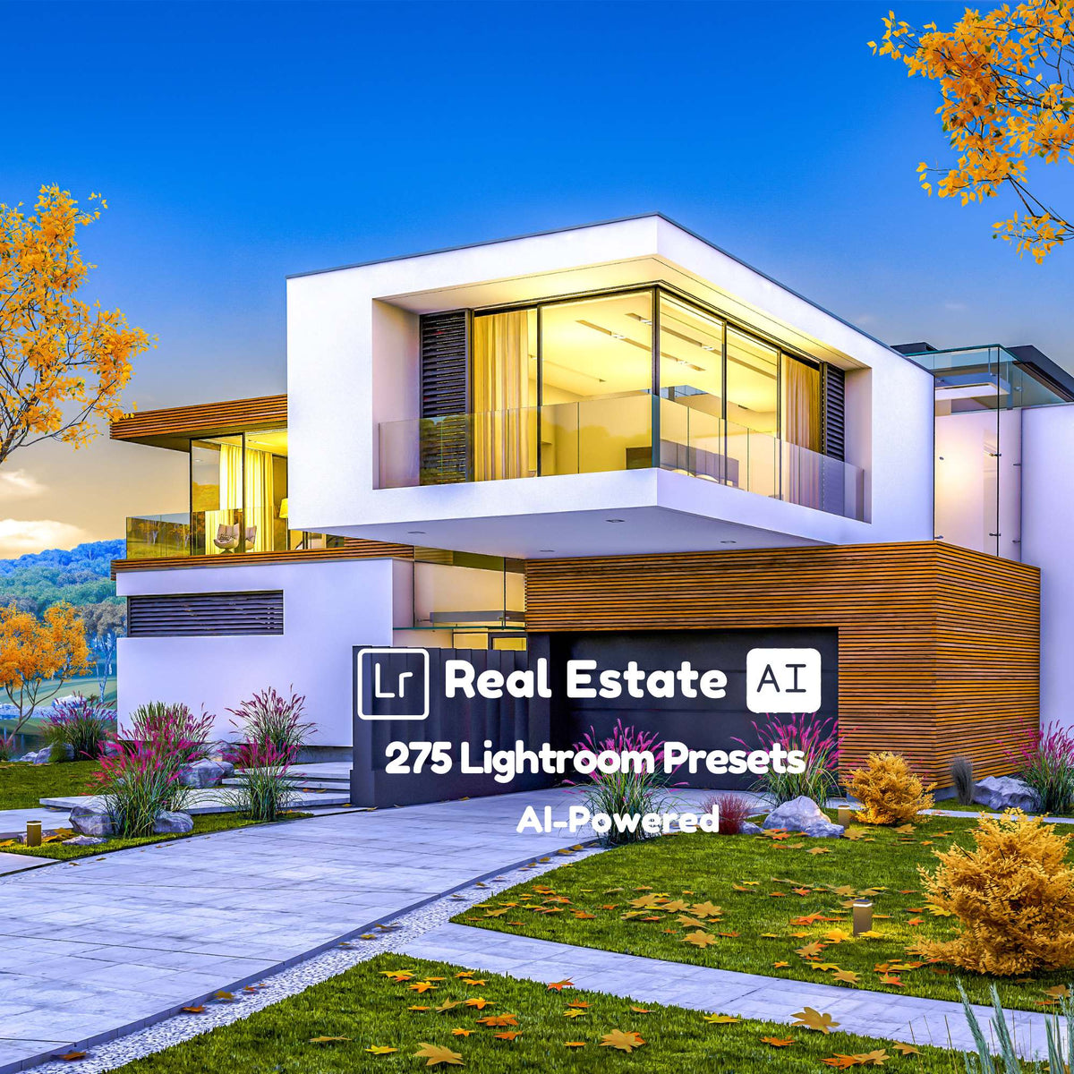 275 AI Real Estate Lightroom Presets Professional Collection - Optimise Real Estate Listings and Sell Faster