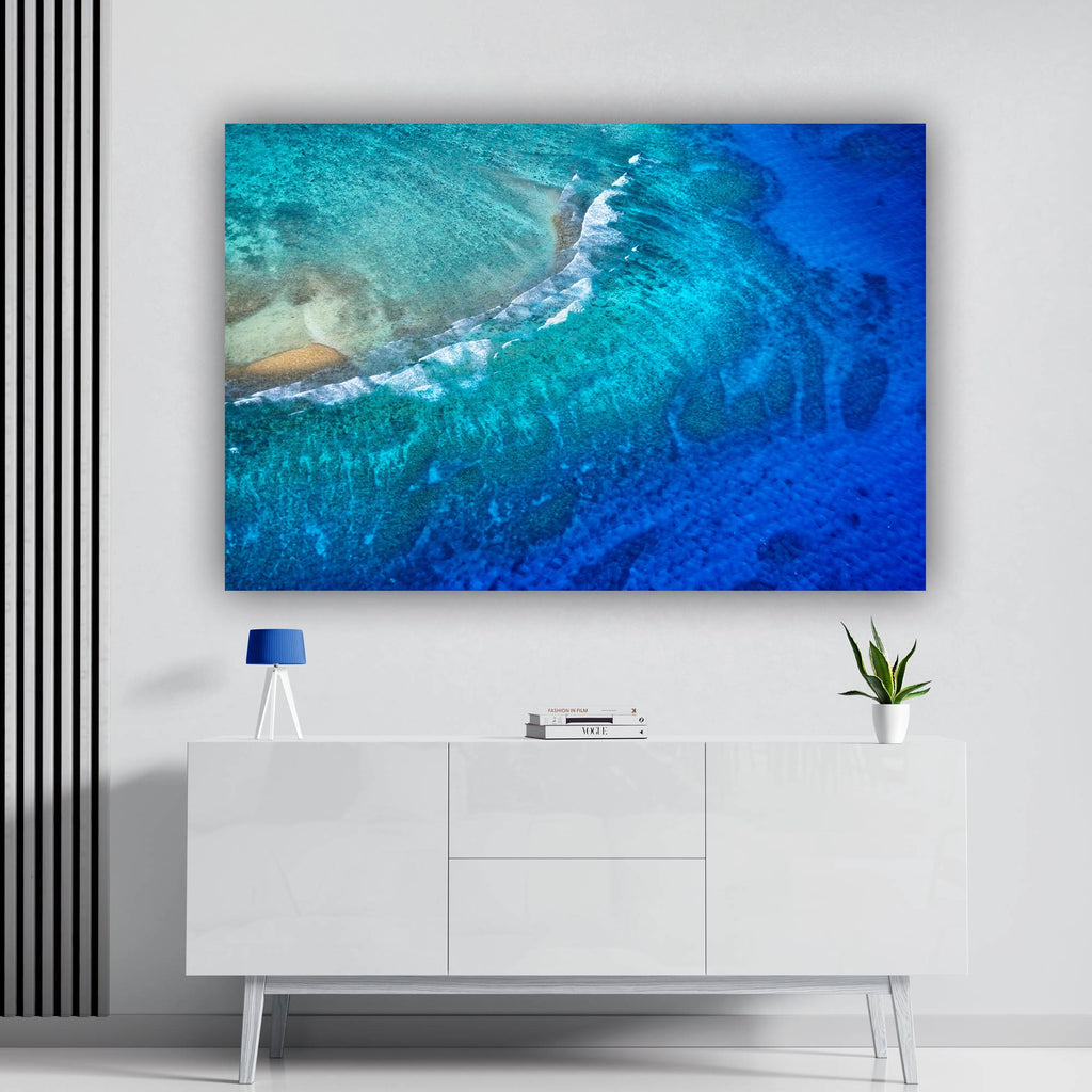 Aruba Seascape painting ocean art, Horizontal buy 10 x 8, Beach painting, art acrylic painting canvas art, Aruba wall art